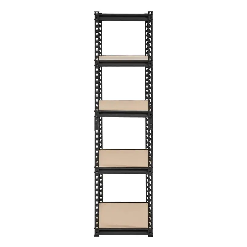Storage Shelves, 2000 lbs, 5 Tier Garage Storage Shelving, 16" D x 32" W x 62.8" H Adjustable Metal Shelves for Garage Shelves Utility Rack Shelf, Ideal for Kitchen, Warehouse, Basement, Black
Storage Shelves, 2000 lbs, 5 Tier Garage Storage Shelving, 16" D x 32" W x 62.8" H Adjustable Metal Shelves for Garage Shelves Utility Rack Shelf, Ideal for Kitchen, Warehouse, Basement, Black