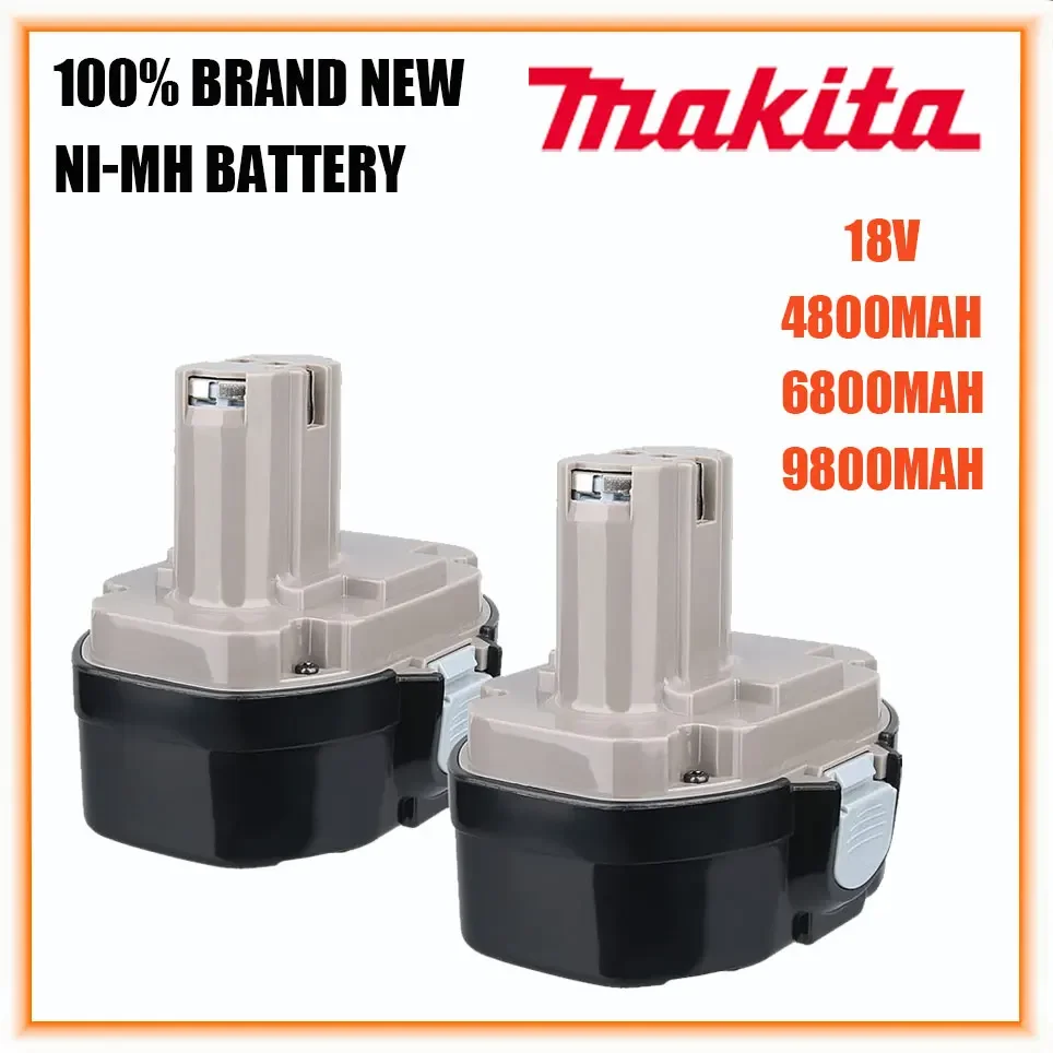18V 6.8Ah 9800MAH 4800MAH Ni-MH Battery Replace Makita 18V Battery PA18 1822 1823 1833 1834 1835 1835F 192828-1 192829-9
18V 6.8Ah 9800MAH 4800MAH Ni-MH Battery Replace Makita 18V Battery PA18 1822 1823 1833 1834 1835 1835F 192828-1 192829-9