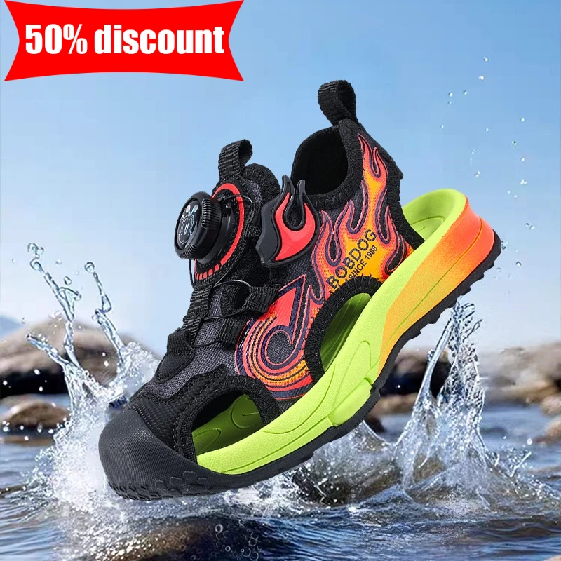 Children Sandals Lightweight Soft Sole Daily Wear Hollow Out Beach Shoes Anti Slip Wear-resistant Versatile Sports Leisure Shoes
Children Sandals Lightweight Soft Sole Daily Wear Hollow Out Beach Shoes Anti Slip Wear-resistant Versatile Sports Leisure Shoes