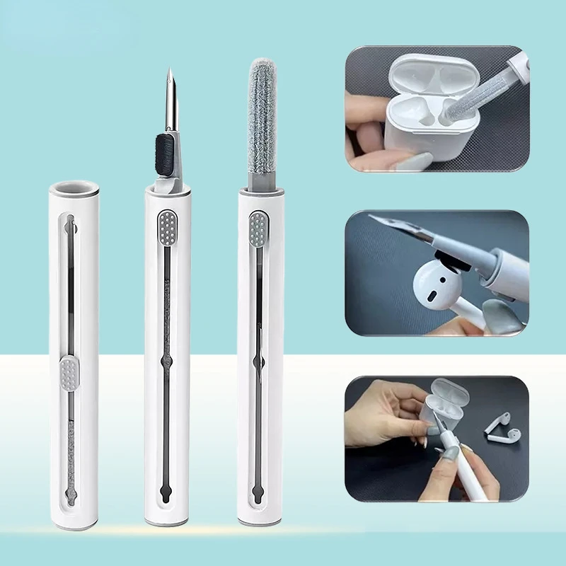 Cleaner Kit for Airpods Pro 3 2 1 Bluetooth Earphones Cleaning Tool Durable Earbuds Case Clean Brush Pen for Xiaomi Airdots 3Pro
Cleaner Kit for Airpods Pro 3 2 1 Bluetooth Earphones Cleaning Tool Durable Earbuds Case Clean Brush Pen for Xiaomi Airdots 3Pro