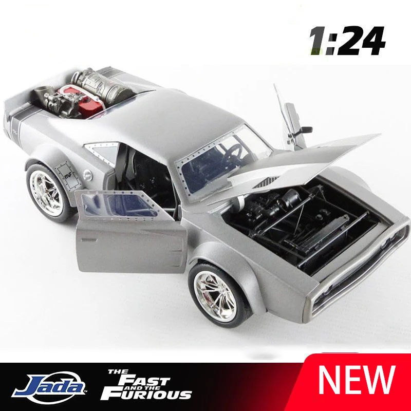 JADA 1:24 Fast & Furious Dom's Ice Charger Alloy Car Diecasts & Toy Vehicles Car Model Miniature Scale Model Car For Children
JADA 1:24 Fast & Furious Dom's Ice Charger Alloy Car Diecasts & Toy Vehicles Car Model Miniature Scale Model Car For Children