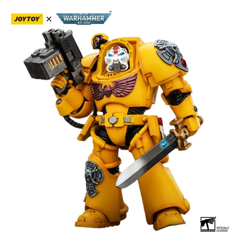 JOYTOY Warhammer 40000/40k Imperial Fists Terminator 1 with Power Sword and Storm Bolter Action Figure Doll Decoration Model
JOYTOY Warhammer 40000/40k Imperial Fists Terminator 1 with Power Sword and Storm Bolter Action Figure Doll Decoration Model
