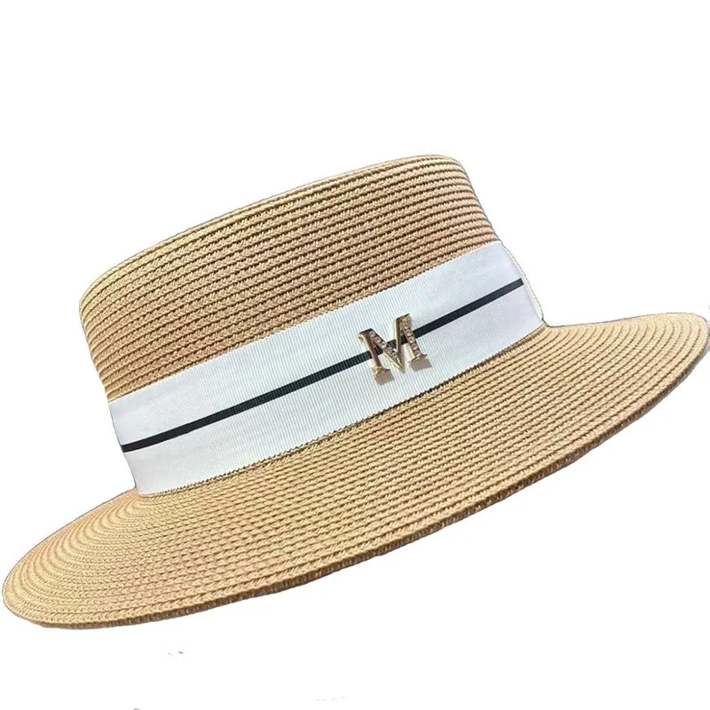 hat women's spring and summer sun-protective woven basin fisherman flat-brimmed mother
hat women's spring and summer sun-protective woven basin fisherman flat-brimmed mother