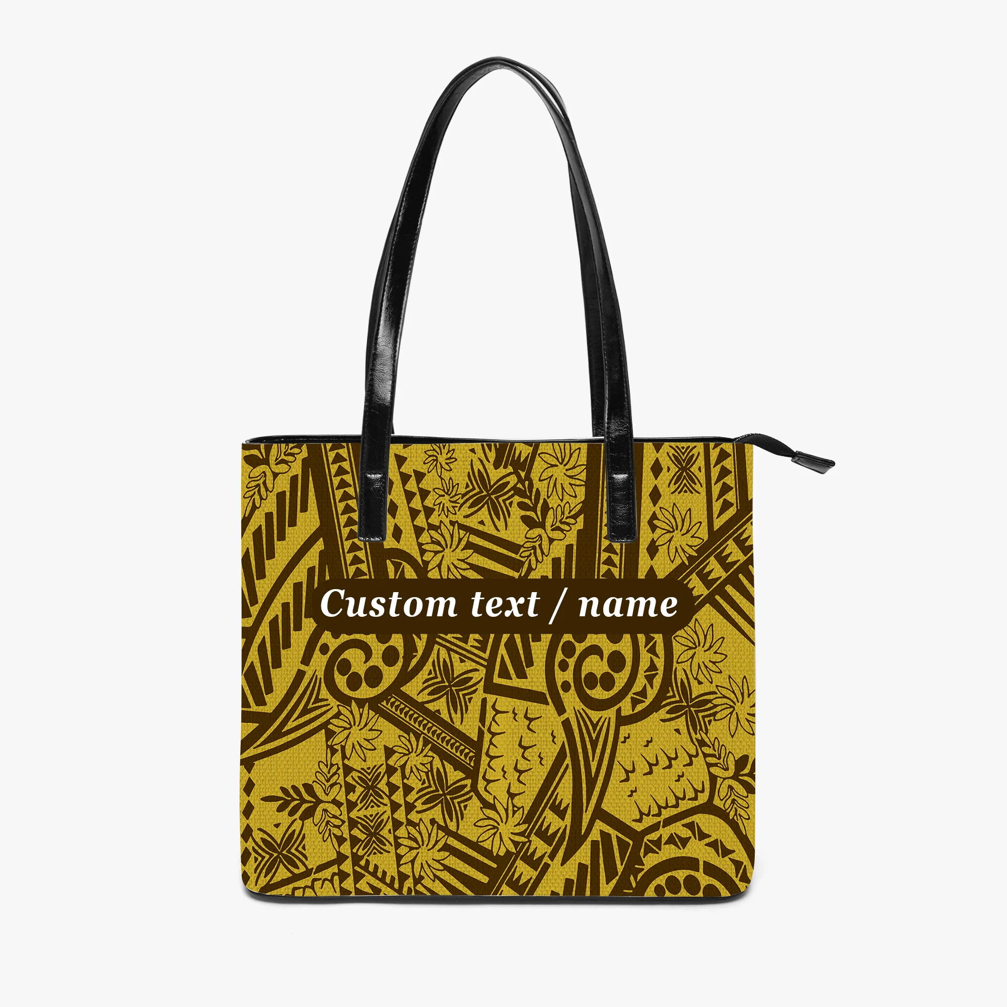 Customized text pattern holiday surprise gift personalized your name Women's handbag Polynesian art single shoulder bag
Customized text pattern holiday surprise gift personalized your name Women's handbag Polynesian art single shoulder bag