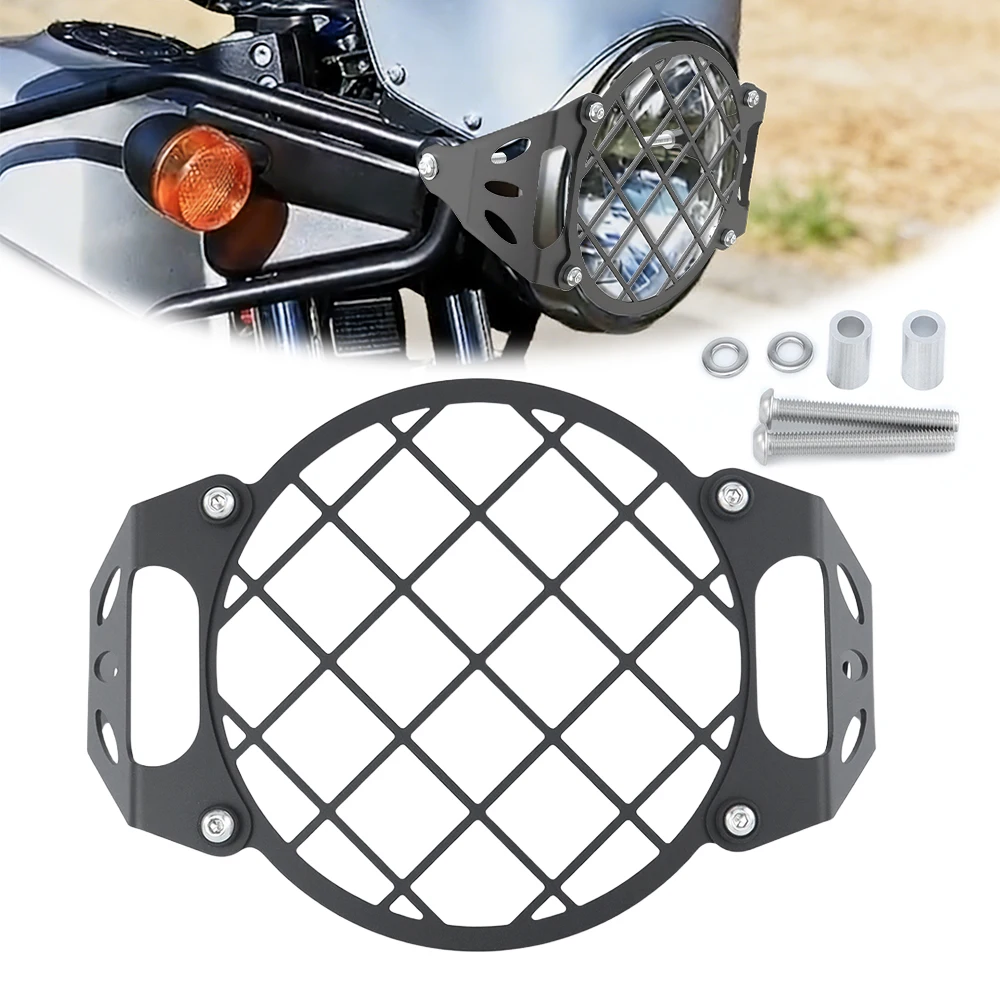 Motorcycle For Royal Enfield Himalayan 2017-2023 scram 411 himalayan 2022-2023 Head Light Headlight Protector Guard Grill Cover
Motorcycle For Royal Enfield Himalayan 2017-2023 scram 411 himalayan 2022-2023 Head Light Headlight Protector Guard Grill Cover