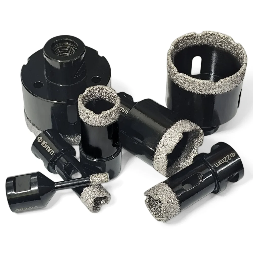 1Pcs Diamond Porcelain Drilling Core Bits Ceramic Tile Hole Saw Cutter Granite Marble With M14 Thread Opener 6-150mm
1Pcs Diamond Porcelain Drilling Core Bits Ceramic Tile Hole Saw Cutter Granite Marble With M14 Thread Opener 6-150mm