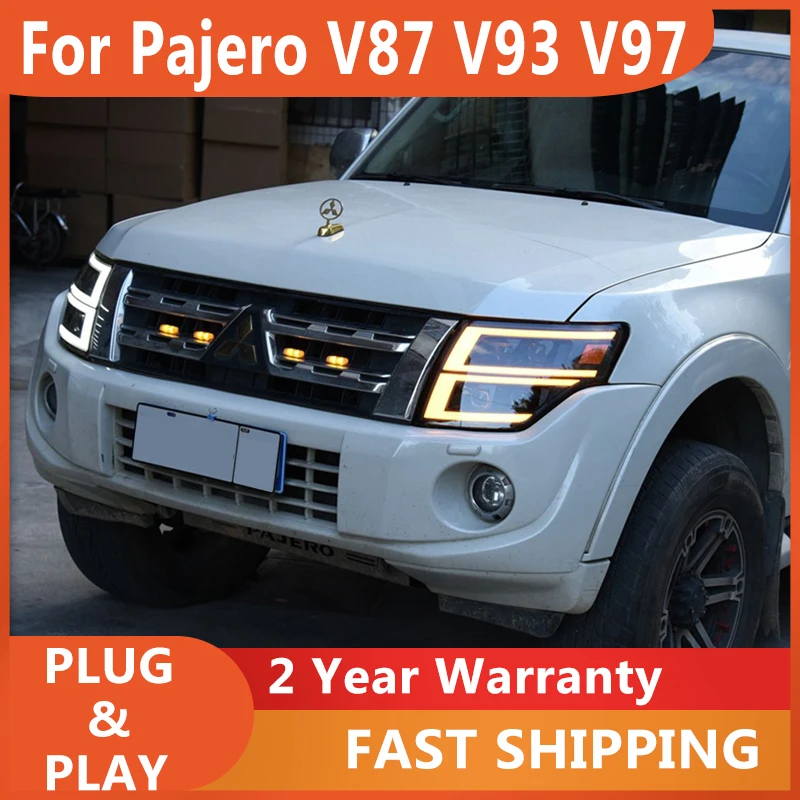 Все светодиодный ные фары для Pajero V87 V93 V97, фасветильник 2009-2021, светодиодные дневные ходовые огни, светодиодные динамические поворотники в сборе
Все светодиодный ные фары для Pajero V87 V93 V97, фасветильник 2009-2021, светодиодные дневные ходовые огни, светодиодные динамические поворотники в сборе