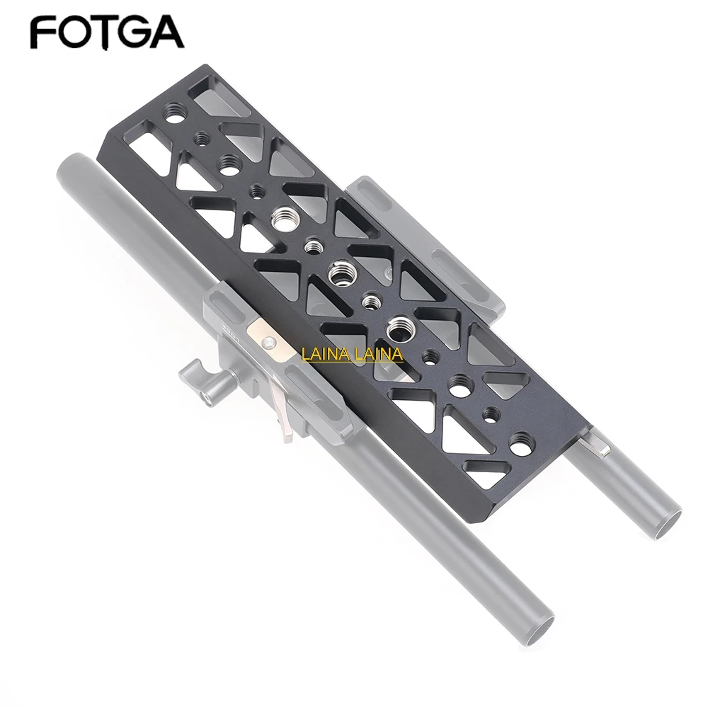 Легкая пластина FOTGA Dovetail Plate 5/8/10 дюймов с отверстиями под винты 3/8 и 1/4 для стандартной нижней пластины Tilta, для крепления камеры к штативу
Легкая пластина FOTGA Dovetail Plate 5/8/10 дюймов с отверстиями под винты 3/8 и 1/4 для стандартной нижней пластины Tilta, для крепления камеры к штативу