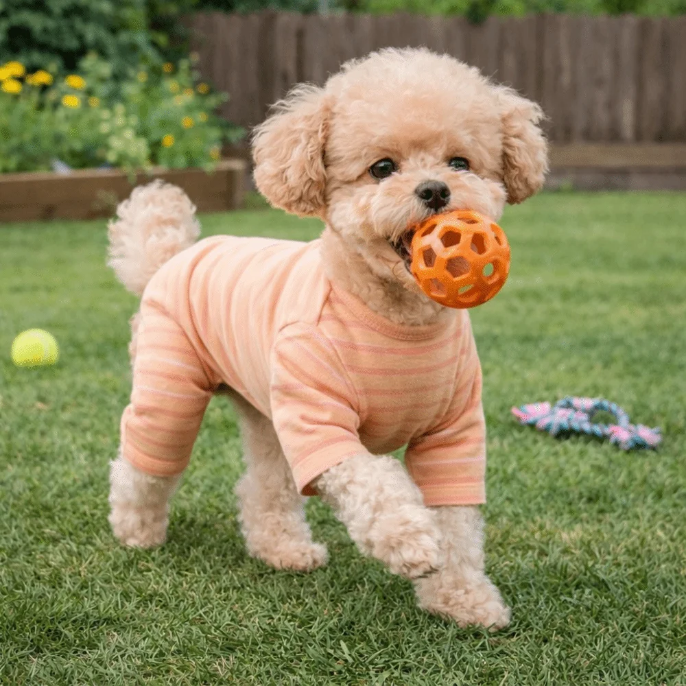 Casual Soft Dog Striped Jumpsuit Comfortable Four-legged Dog Pajamas Warm Pet Belly Cover Belly Protective
Casual Soft Dog Striped Jumpsuit Comfortable Four-legged Dog Pajamas Warm Pet Belly Cover Belly Protective