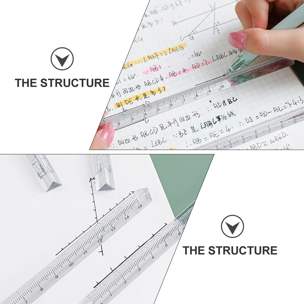 6pcs Transparent Plastic Ruler Multifunction Measuring Tool Drawing Ruler For Students Engineers Teachers Clear Scale Creative
6pcs Transparent Plastic Ruler Multifunction Measuring Tool Drawing Ruler For Students Engineers Teachers Clear Scale Creative