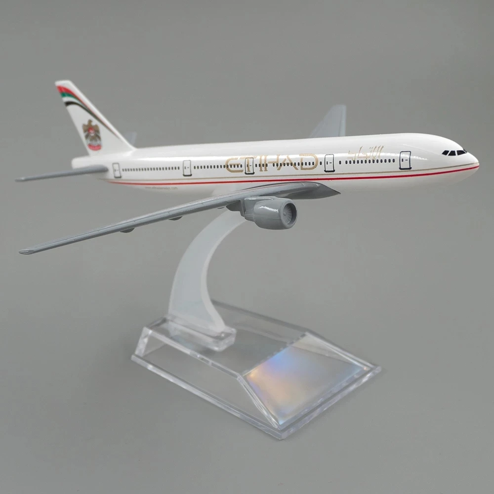 16CM B777 Airplane Model 1/400 Scale Etihad Airlines Alloy Aircraft Toys Child Metal Scale Aircraft For Collectio
16CM B777 Airplane Model 1/400 Scale Etihad Airlines Alloy Aircraft Toys Child Metal Scale Aircraft For Collectio
