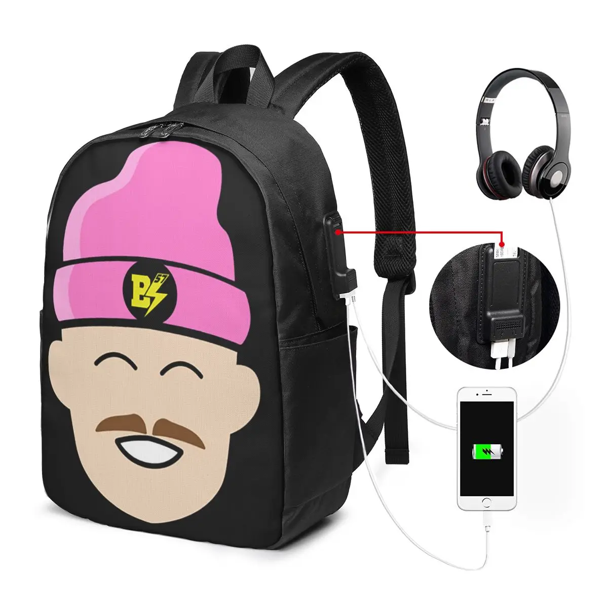 Billy Bolt Backpack Travel Notebook Bag Computer College Student School Bag Laptop Shoulder Bags for Men Women
Billy Bolt Backpack Travel Notebook Bag Computer College Student School Bag Laptop Shoulder Bags for Men Women