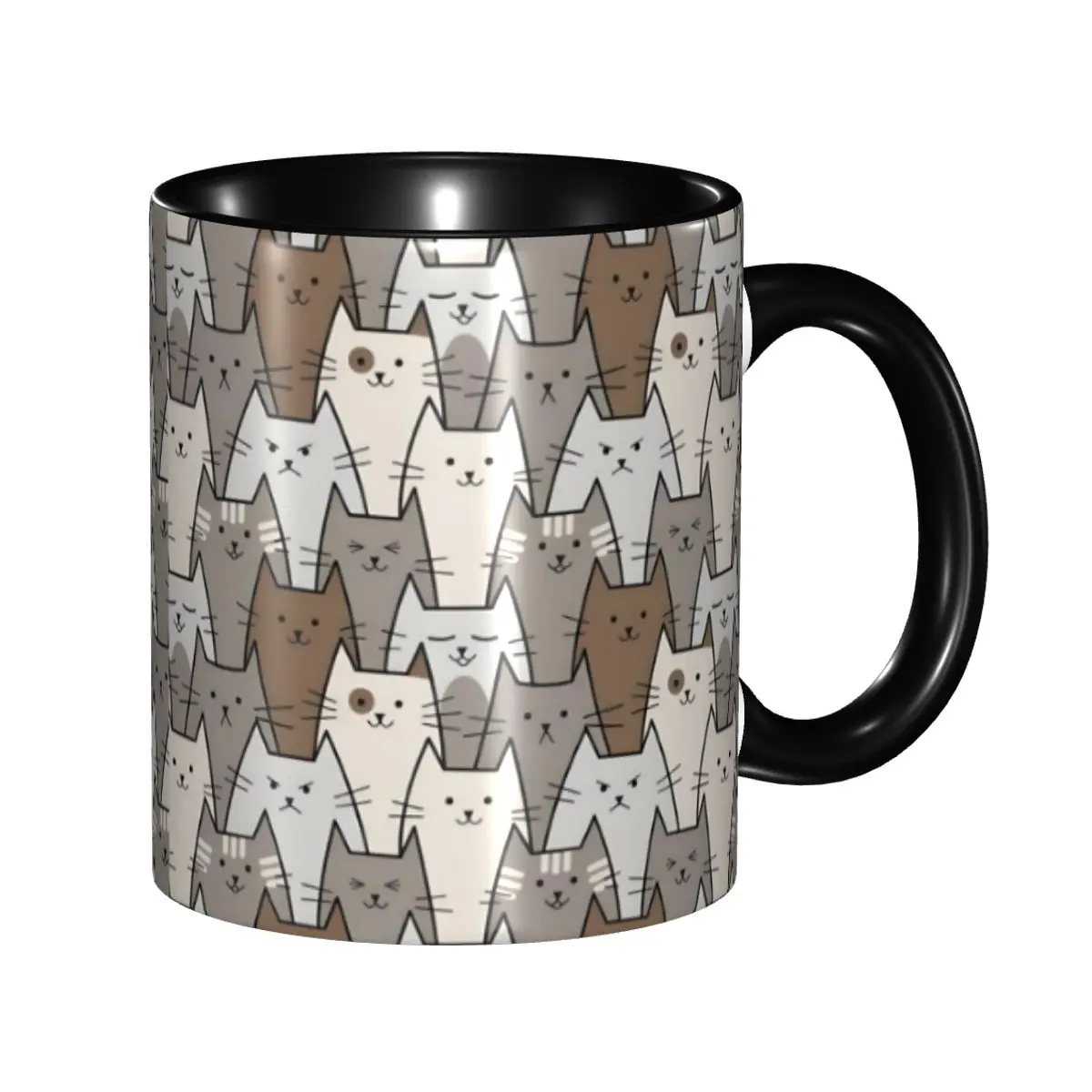 Custom Cute Black Cat Mugs DIY Colorful Pattern Oil Painting Ceramic Tea Milk Coffee Cup
Custom Cute Black Cat Mugs DIY Colorful Pattern Oil Painting Ceramic Tea Milk Coffee Cup