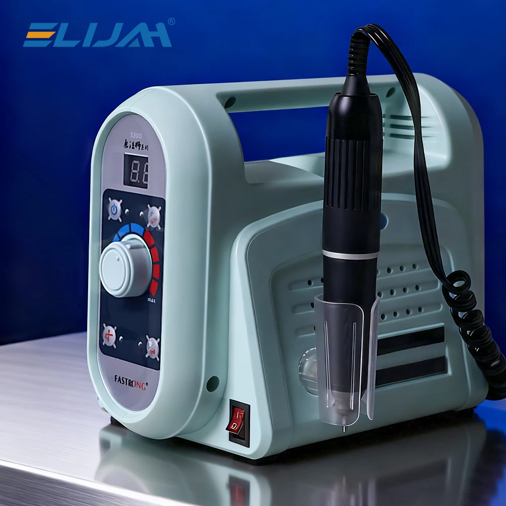 ELlJAH Dental S300 Control Box 60000 RPM Brushless Micromotor Grinder with Manual/Foot-Pedal Speed Control Dental Lab Equipment
ELlJAH Dental S300 Control Box 60000 RPM Brushless Micromotor Grinder with Manual/Foot-Pedal Speed Control Dental Lab Equipment