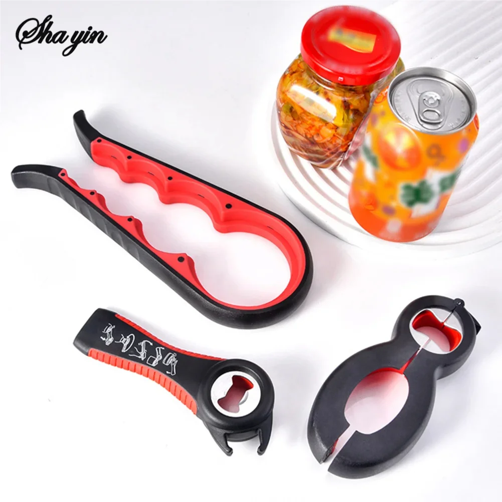 Multifunctional 6-in-1 Jar Opener And 4-in-1 Bottle Opener with Non-Slip Lids Gripper - Kitchen Tool for Easy Opening
Multifunctional 6-in-1 Jar Opener And 4-in-1 Bottle Opener with Non-Slip Lids Gripper - Kitchen Tool for Easy Opening