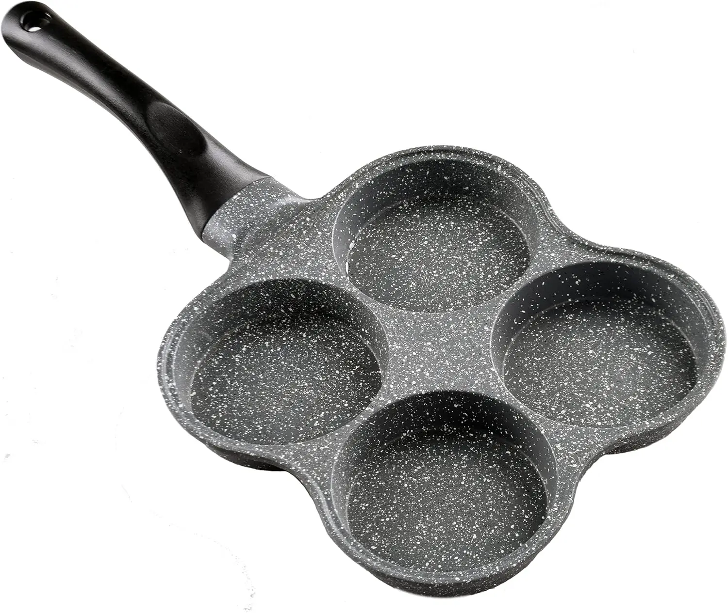 4-Cup Nonstick Egg Frying Pan for Breakfast, Swedish Pancake, Crepe, and Omelet Cooker with Easy Clean Design for Gas Stove
4-Cup Nonstick Egg Frying Pan for Breakfast, Swedish Pancake, Crepe, and Omelet Cooker with Easy Clean Design for Gas Stove