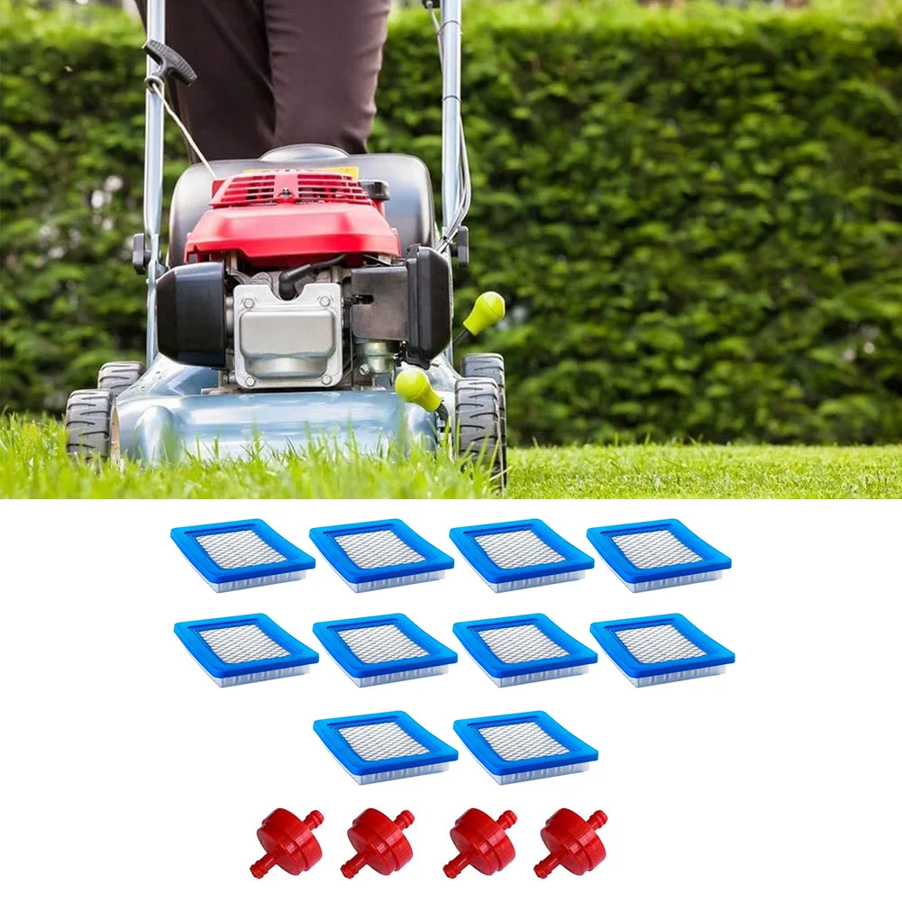 10 Pack 491588S Air Filter + 394358 Oil Filter Compatible With 491588 4915885 Hand Push Lawn Mower Replacement Accessories Part
10 Pack 491588S Air Filter + 394358 Oil Filter Compatible With 491588 4915885 Hand Push Lawn Mower Replacement Accessories Part