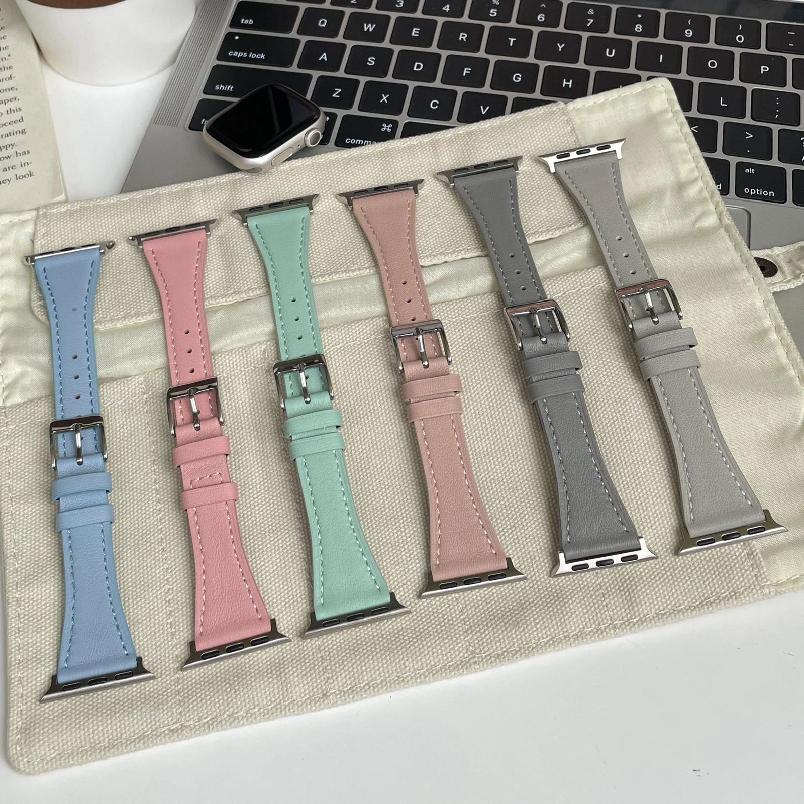 New Becorative Stylish Elegant Slim Leather loop for Apple Watch Band For Women Correa Thin for iwatch strap
New Becorative Stylish Elegant Slim Leather loop for Apple Watch Band For Women Correa Thin for iwatch strap