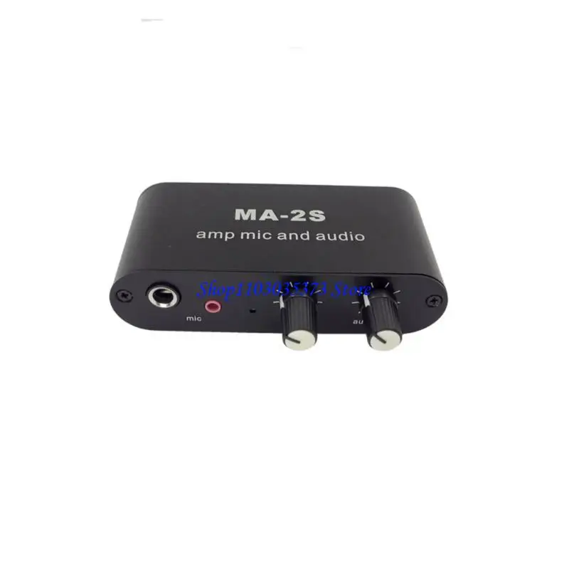 D46B MA2S Preamp Small Stereo Sound Preamplifier Boosts Dynamic Mic 75X for Podcast Streaming Feature 3 Output Port
D46B MA2S Preamp Small Stereo Sound Preamplifier Boosts Dynamic Mic 75X for Podcast Streaming Feature 3 Output Port