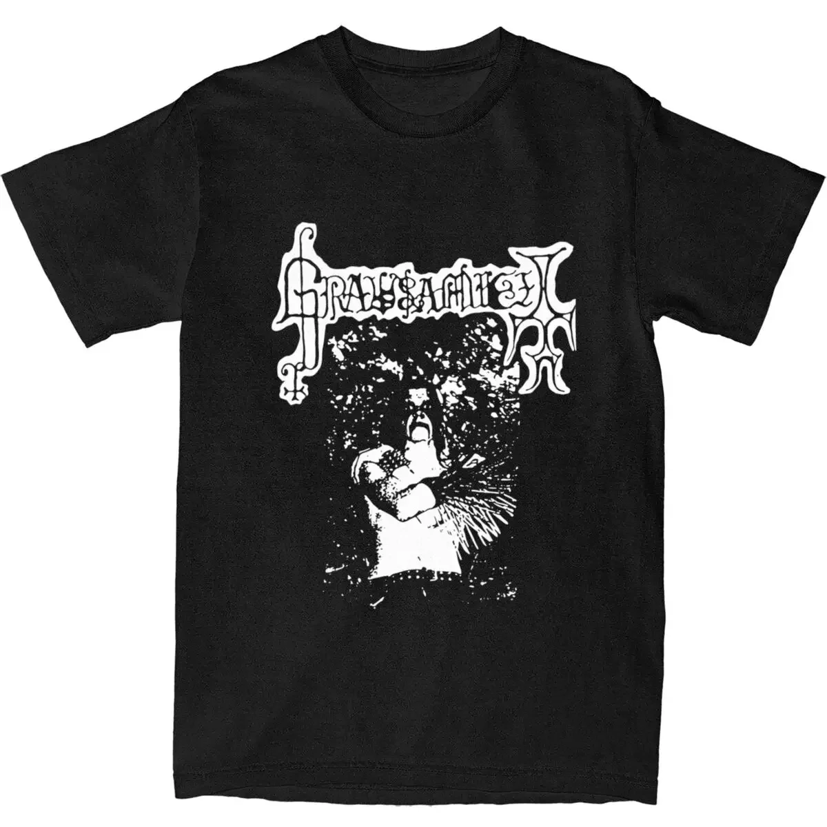 Summer fashion men's T-shirt Grausamkeit music black metal Gothic T-shirt Men's casual loose pure cotton top
Summer fashion men's T-shirt Grausamkeit music black metal Gothic T-shirt Men's casual loose pure cotton top