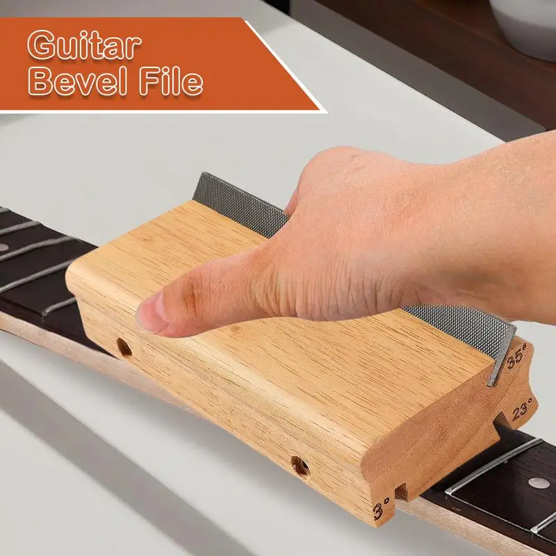 Fret Beveling File 3/23/35 Degree Guitar Fret End Beveling File Luthier Tool Deburring Rounding Shaping Supplies For Electric
Fret Beveling File 3/23/35 Degree Guitar Fret End Beveling File Luthier Tool Deburring Rounding Shaping Supplies For Electric