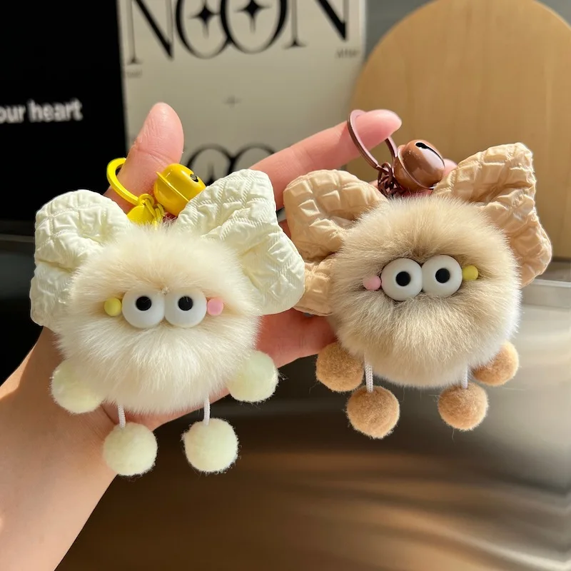 New Cartoon Cute Bow Small Coal Ball Plush Pendant Series for Girls Bag Hanging Accessories Car Keychain Hanging Accessories
New Cartoon Cute Bow Small Coal Ball Plush Pendant Series for Girls Bag Hanging Accessories Car Keychain Hanging Accessories