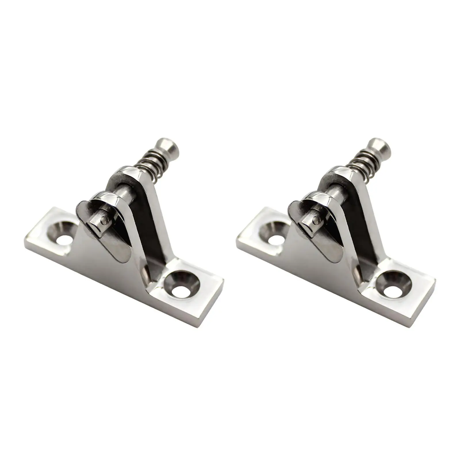 2x Bimini Top Hardware Easy to Install Accessories Rustproof Replacement Yacht Component with Quick Release Pin Deck Hinge Mount
2x Bimini Top Hardware Easy to Install Accessories Rustproof Replacement Yacht Component with Quick Release Pin Deck Hinge Mount