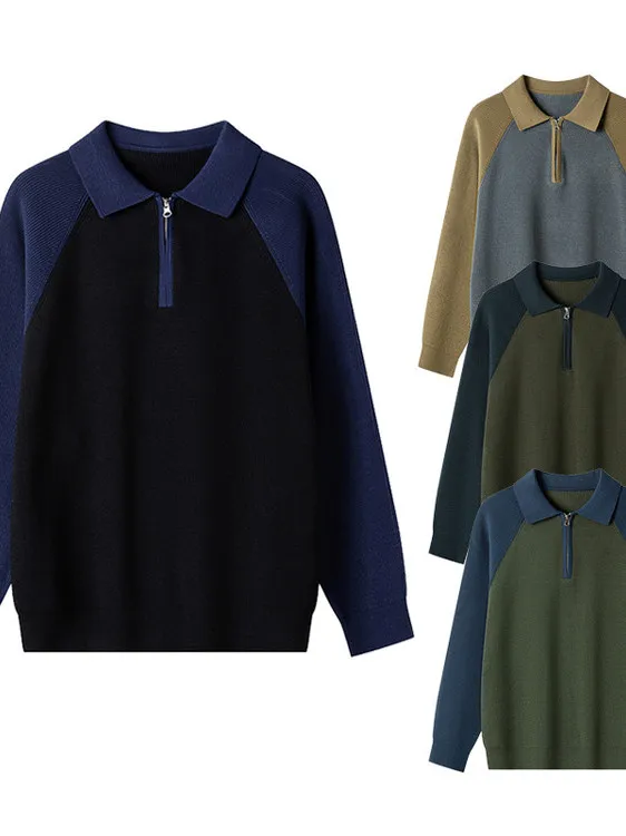 Fall Winter Korean Sle Knitted irt f Zipper Casual Long Sve oulder Insertion Color Blo Busin Casual Inn...
Fall Winter Korean Sle Knitted irt f Zipper Casual Long Sve oulder Insertion Color Blo Busin Casual Inn...