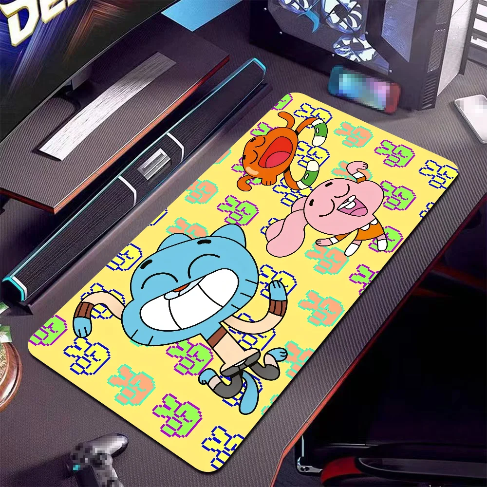 The Amazing World Of Gumball Mousepad Large Anti-Slip Mouse Pad Stitched Edges Mat Durable Desk Laptop Gaming Keyboard Pad XXL
The Amazing World Of Gumball Mousepad Large Anti-Slip Mouse Pad Stitched Edges Mat Durable Desk Laptop Gaming Keyboard Pad XXL