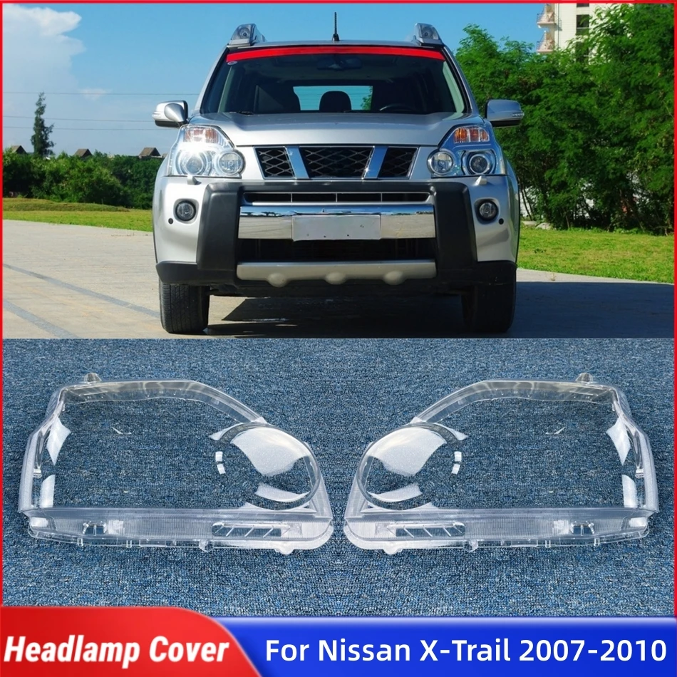 Для Nissan X-Trail 2007 2008 2009 2010, автомобильные фары, абажур, колпачки, передняя фара автомобиля, крышка объектива, корпус 
Для Nissan X-Trail 2007 2008 2009 2010, автомобильные фары, абажур, колпачки, передняя фара автомобиля, крышка объектива, корпус