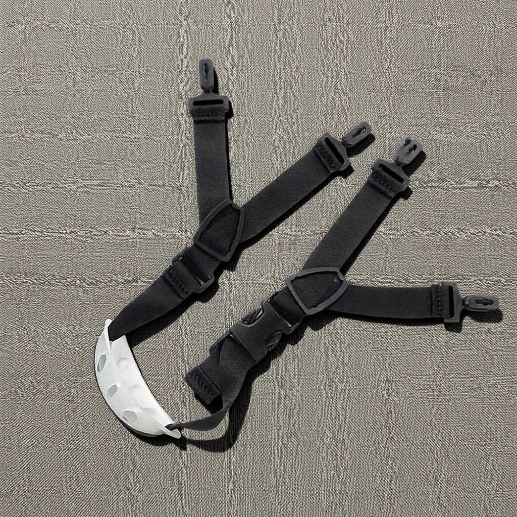 Safety Strap Adjustable Chinstrap For Hard Hat Quick Release Buckle Lightweight Durable Mandibular Support Black
Safety Strap Adjustable Chinstrap For Hard Hat Quick Release Buckle Lightweight Durable Mandibular Support Black
