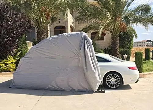 Super Sturdy Carport - Car Shelter - Heavy Duty Portable Lockable Carport Protecting Auto from All Weathers
Super Sturdy Carport - Car Shelter - Heavy Duty Portable Lockable Carport Protecting Auto from All Weathers