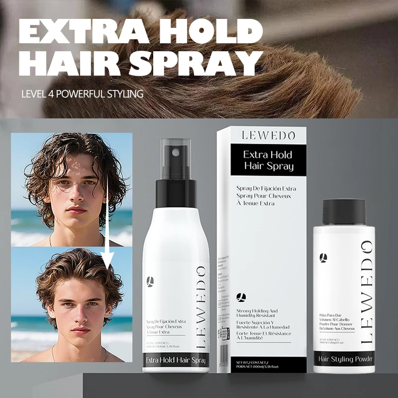 Hair Volume Spray Long-Lasting Hold Hair Styling Spray Improving Thickening Strong Holding Non Greasy Fluffy Volumizing Powder
Hair Volume Spray Long-Lasting Hold Hair Styling Spray Improving Thickening Strong Holding Non Greasy Fluffy Volumizing Powder