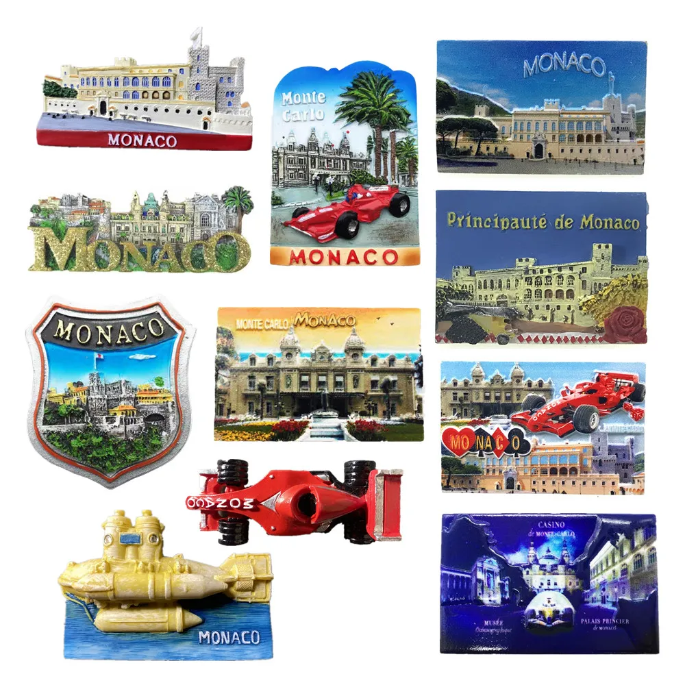 Europe Monaco Tourist Fridge Magnets Decoration Articles Handicraft Magnetic Refrigerator Gifts
Europe Monaco Tourist Fridge Magnets Decoration Articles Handicraft Magnetic Refrigerator Gifts