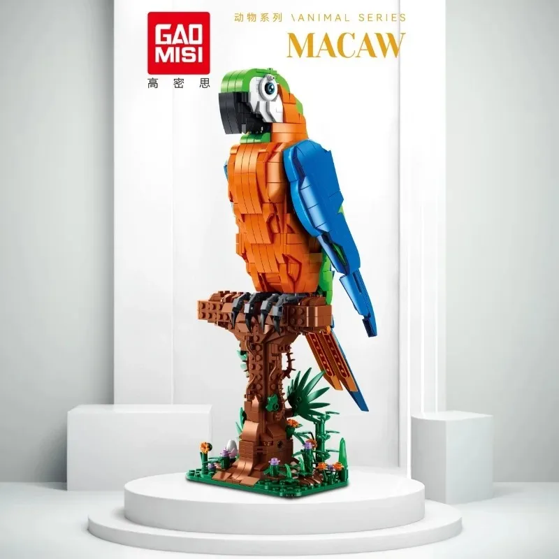 1138PCS MOC Parrot Building Blocks Movable Wings Durable Creative Desk Decor Educational Toy Gifts for Kids Adults Birthday
1138PCS MOC Parrot Building Blocks Movable Wings Durable Creative Desk Decor Educational Toy Gifts for Kids Adults Birthday