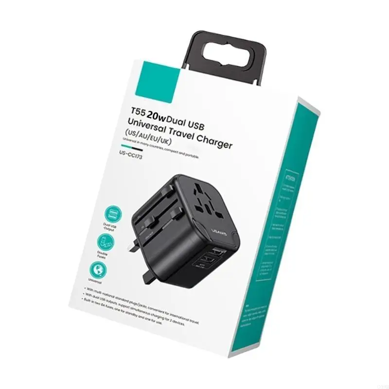 G99B Universal Travel Adapter 12 Вт/20 Вт/65 Вт Международные вилки, заряжающие адаптер с 2 USB -портом для США, Австралия, ЕС,
G99B Universal Travel Adapter 12 Вт/20 Вт/65 Вт Международные вилки, заряжающие адаптер с 2 USB -портом для США, Австралия, ЕС,