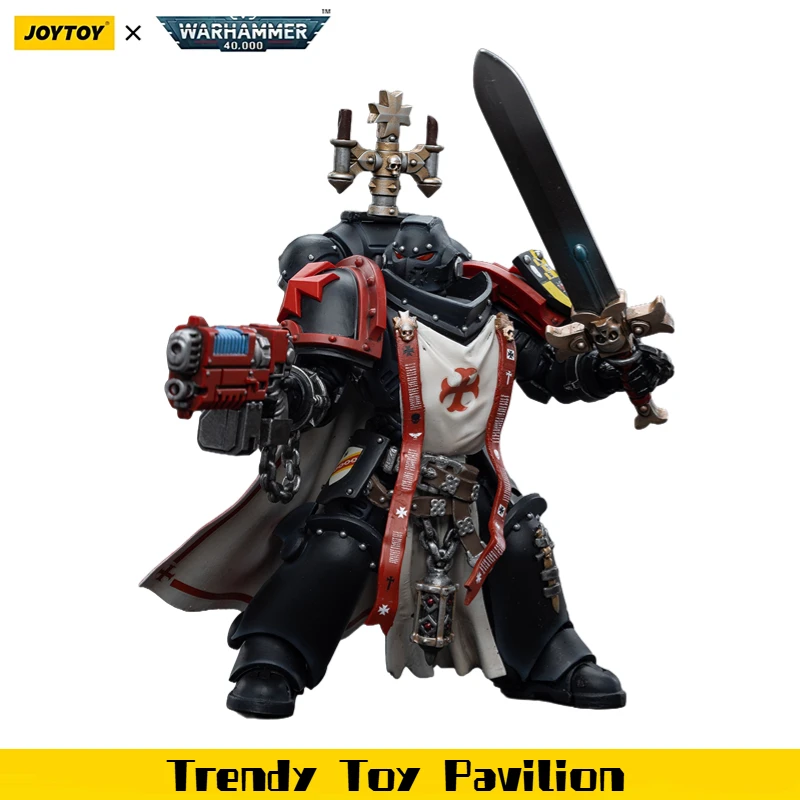 【JOYTOY】Warhammer 40K Black Templars Sword Brethren Brother Lombast Model Toy Doll 1/18 Action Figure
【JOYTOY】Warhammer 40K Black Templars Sword Brethren Brother Lombast Model Toy Doll 1/18 Action Figure