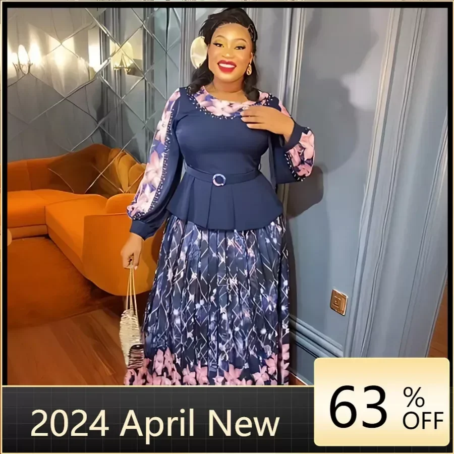 African Clothes for Women Plus Size 2 PCS Sets Tops And Skirts Suits Dashiki Ankara Turkey Outfits Gown Wedding Party Dresses
African Clothes for Women Plus Size 2 PCS Sets Tops And Skirts Suits Dashiki Ankara Turkey Outfits Gown Wedding Party Dresses
