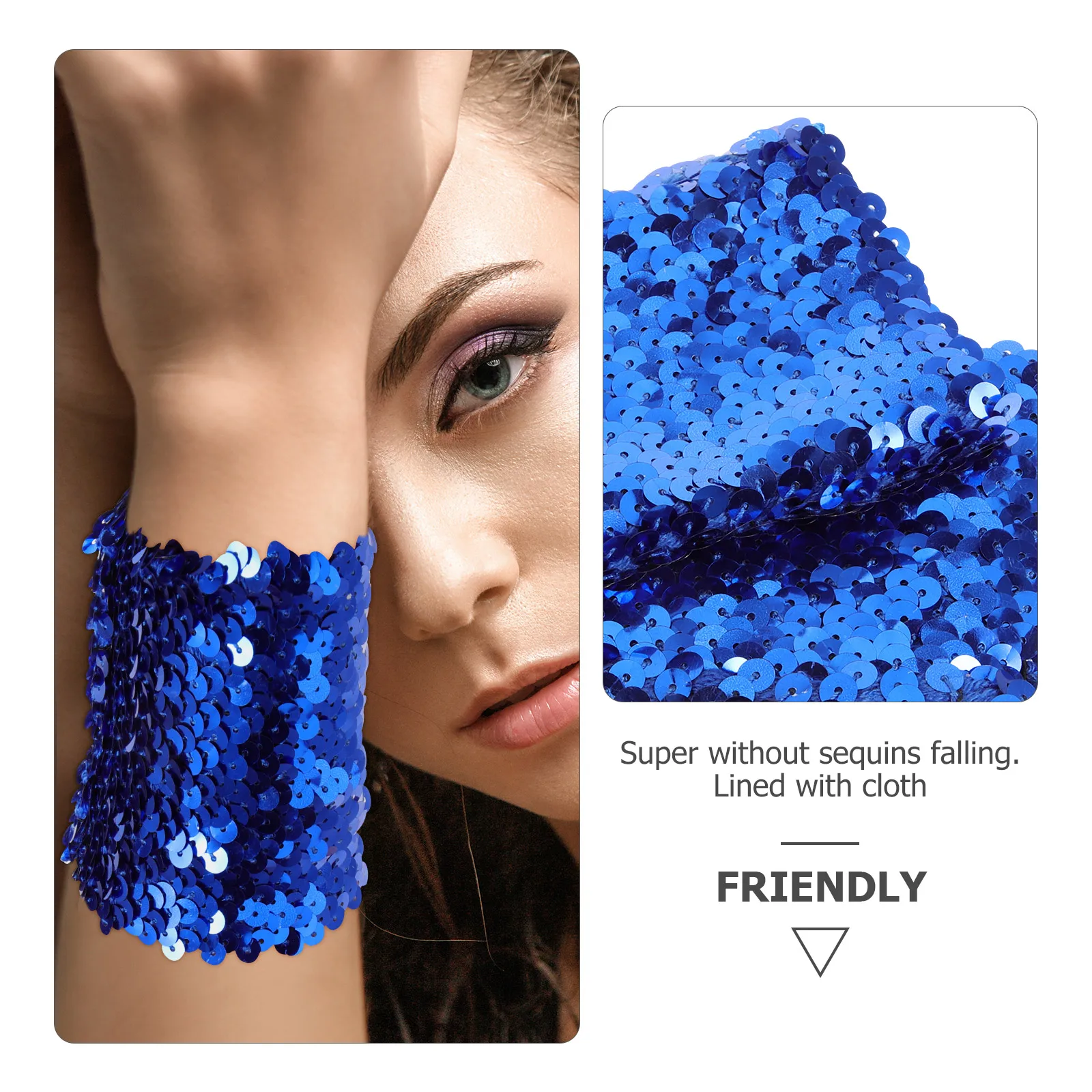 Sequin Bracelet Girls Slap Wristbands Reversible Colors Glitter Adjustable No Falling Sequins Stylish Gift Christmas Party
Sequin Bracelet Girls Slap Wristbands Reversible Colors Glitter Adjustable No Falling Sequins Stylish Gift Christmas Party