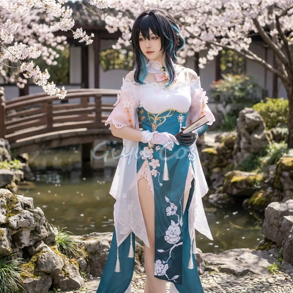 Rruan Mei Plumblossom Letter Cosplay Costume Honkai Star Rail Full Set Carnival Uniform Halloween Party Masquerade Women Game
Rruan Mei Plumblossom Letter Cosplay Costume Honkai Star Rail Full Set Carnival Uniform Halloween Party Masquerade Women Game