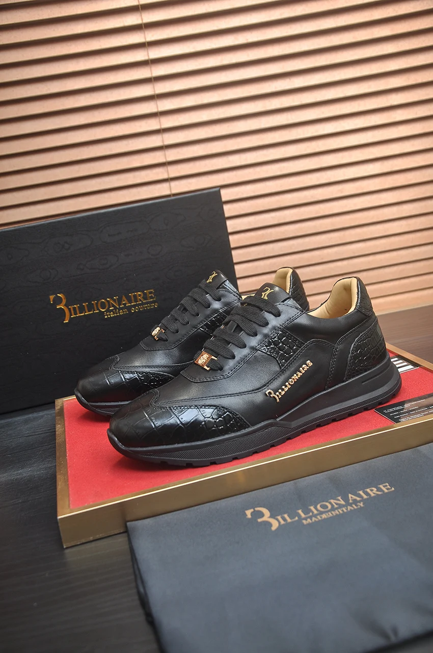 BILLIONAIRE BLSK CPRT Shoes Cowhide 2026 new Sneakers Sports fashion genuine leather comfortable Men‘s European big size 39-46
BILLIONAIRE BLSK CPRT Shoes Cowhide 2026 new Sneakers Sports fashion genuine leather comfortable Men‘s European big size 39-46