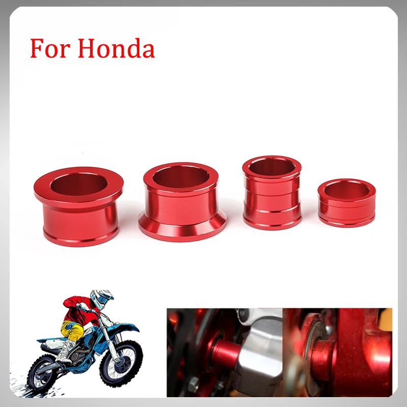 Motorcycle CNC Front Rear Wheel Hub Spacer Fork Bushing For Honda CR125R CR250R CRF250R CRF250X CRF450R CRF450X 2002-2018
Motorcycle CNC Front Rear Wheel Hub Spacer Fork Bushing For Honda CR125R CR250R CRF250R CRF250X CRF450R CRF450X 2002-2018