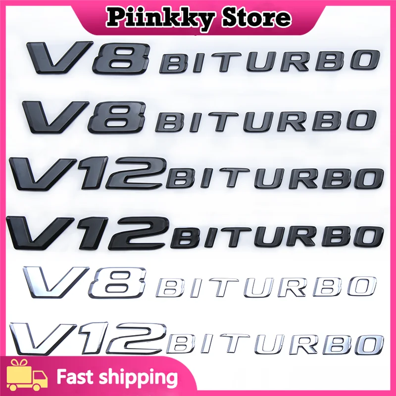 Car Fender Badge V12 V8 BITURBO Emblem For C63 E63 S63 S65 GLS63 GLE63 G63 G65 SL65 AMG W205 W204 W213 W222 Accessories
Car Fender Badge V12 V8 BITURBO Emblem For C63 E63 S63 S65 GLS63 GLE63 G63 G65 SL65 AMG W205 W204 W213 W222 Accessories