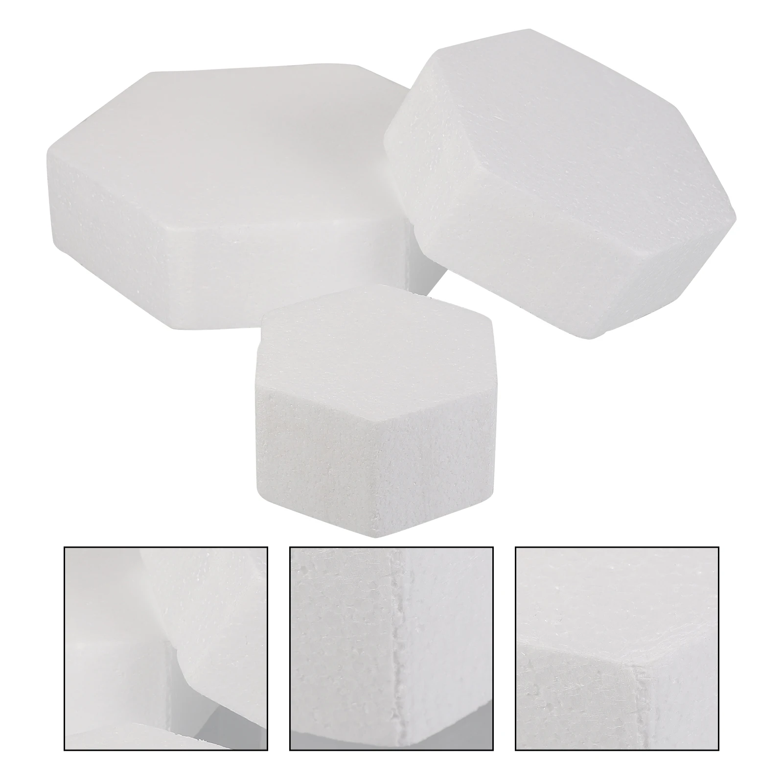 3Pcs Hexagon Foam Cake Dummy Mould 4+6+8Inch Reusable Model Decor Photo Props DIY Crafts Project
3Pcs Hexagon Foam Cake Dummy Mould 4+6+8Inch Reusable Model Decor Photo Props DIY Crafts Project