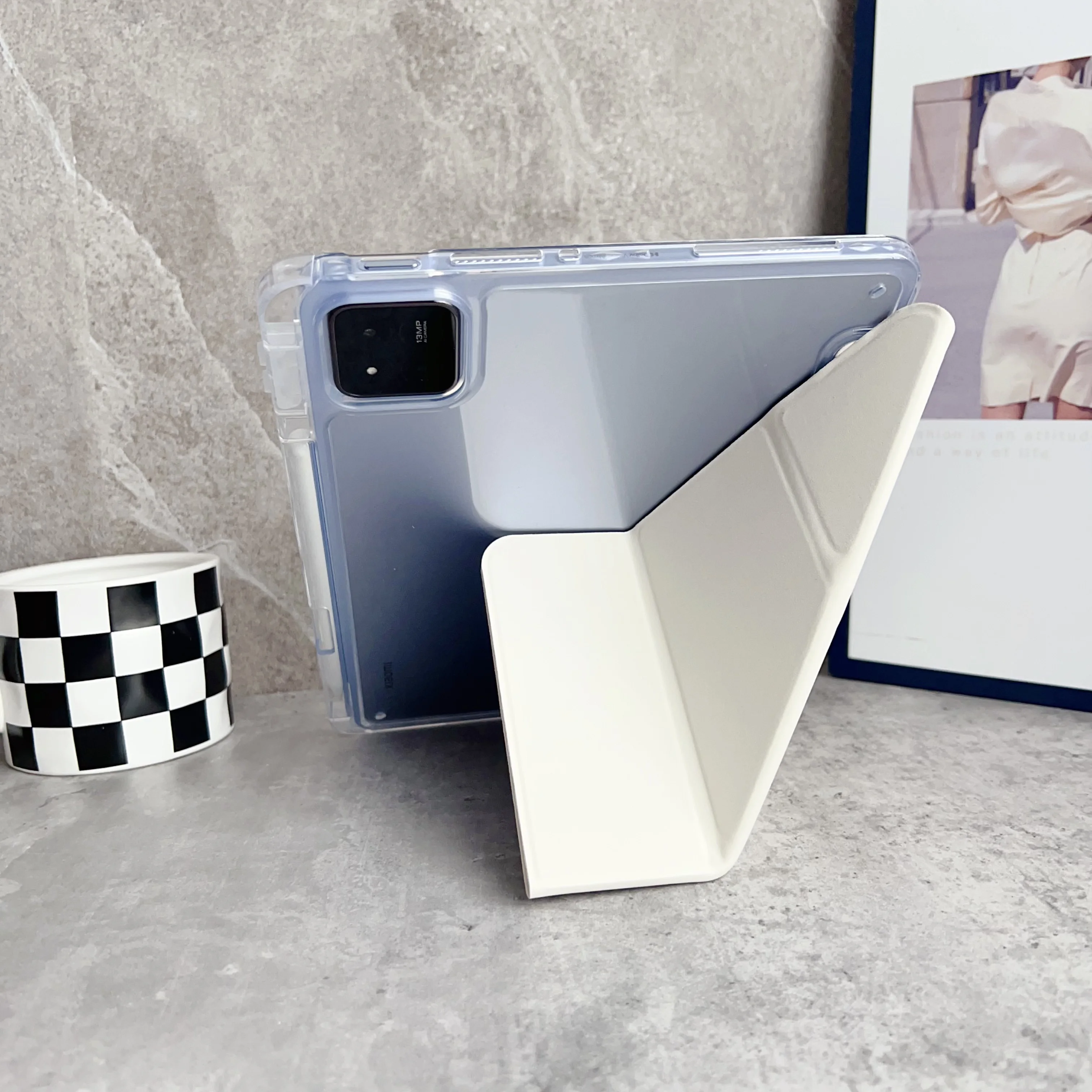 Case for Xiaomi Pad SE 11 inch 8 7 Pro 11.2" 6Pro 11" Acrylic Tri-Fold Tablet Cover for Redmi Pad 2 11 inch 2025 with Pen Slot
Case for Xiaomi Pad SE 11 inch 8 7 Pro 11.2" 6Pro 11" Acrylic Tri-Fold Tablet Cover for Redmi Pad 2 11 inch 2025 with Pen Slot