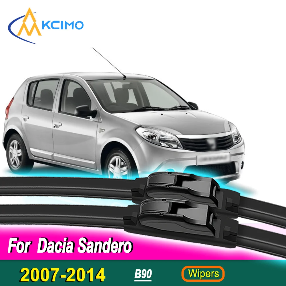 2PCS Single Rubber Frameless Wiper Blades for Dacia Sandero B90 2007-2014 Front Windshield Accessories 2014 2013 2012 2011 2010
2PCS Single Rubber Frameless Wiper Blades for Dacia Sandero B90 2007-2014 Front Windshield Accessories 2014 2013 2012 2011 2010