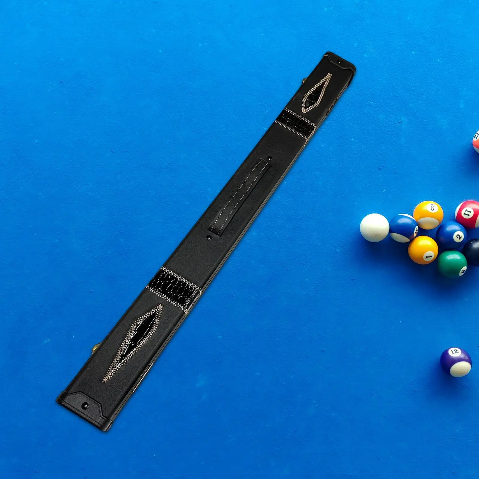 Portable Billiard Stick Box 1x1 PU Leather Dustproof Easy Carry Pool Cue Case for Billiards Accessories
Portable Billiard Stick Box 1x1 PU Leather Dustproof Easy Carry Pool Cue Case for Billiards Accessories