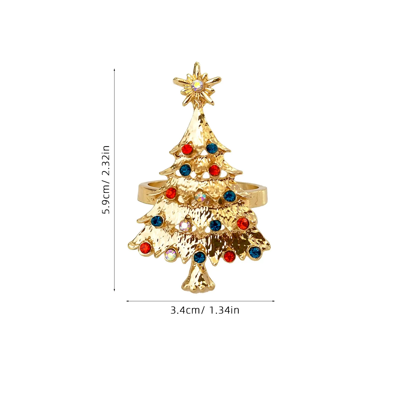 4 Pcs Christmas Tree Napkin Rings Sparkling Design Elegant Beautiful Party Decorations Wedding Baby Shower Home Favors
4 Pcs Christmas Tree Napkin Rings Sparkling Design Elegant Beautiful Party Decorations Wedding Baby Shower Home Favors