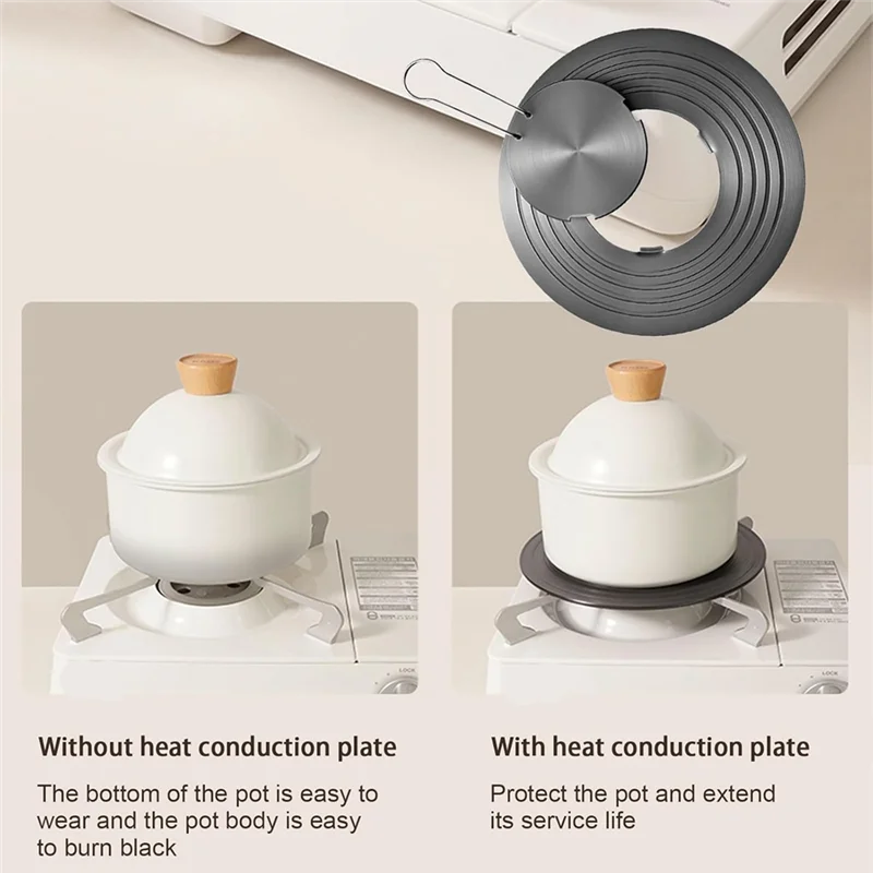 AT02-Heat Conduction Plate Forstove Removable Heat Conduction Plate,Gas Cooker Heat Diffuser Tray Withremovable Handle
AT02-Heat Conduction Plate Forstove Removable Heat Conduction Plate,Gas Cooker Heat Diffuser Tray Withremovable Handle