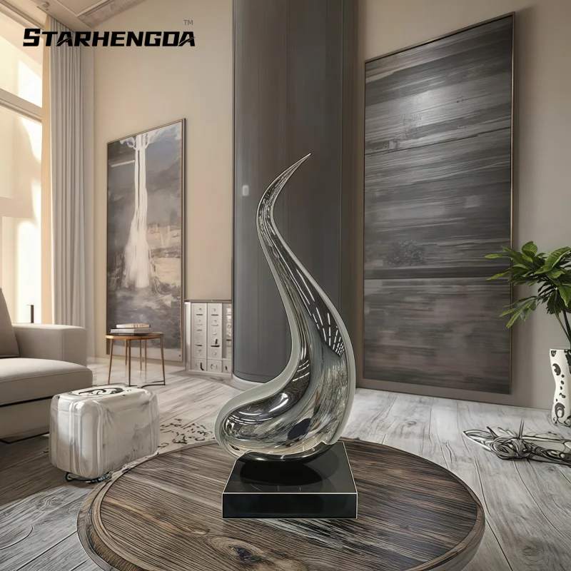 Stainless steel Water office Front desk Hotel Lobby Living room Conference Hall Corridor desktop rabbit sculpture art decoration
Stainless steel Water office Front desk Hotel Lobby Living room Conference Hall Corridor desktop rabbit sculpture art decoration
